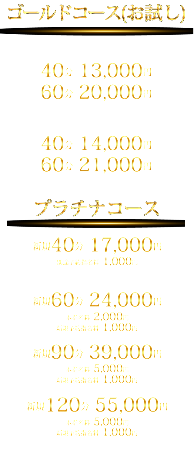 料金システム表
